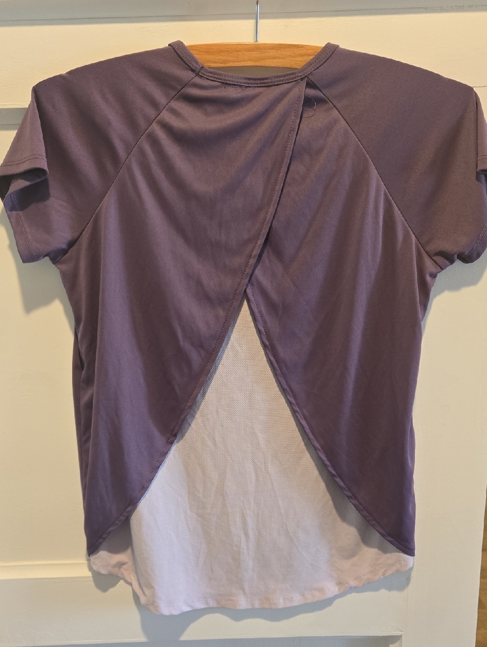 Reel Life Purple Split Back Beach Tee - Picture 6 of 10